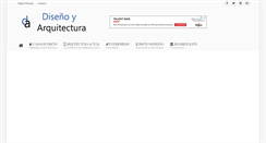 Desktop Screenshot of disenoyarquitectura.net